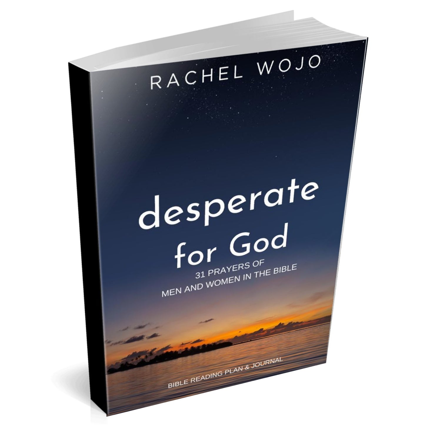 Desperate for God: 31 Prayers of Men and Women in the Bible PAPERBACK - Rachel Wojo Shop