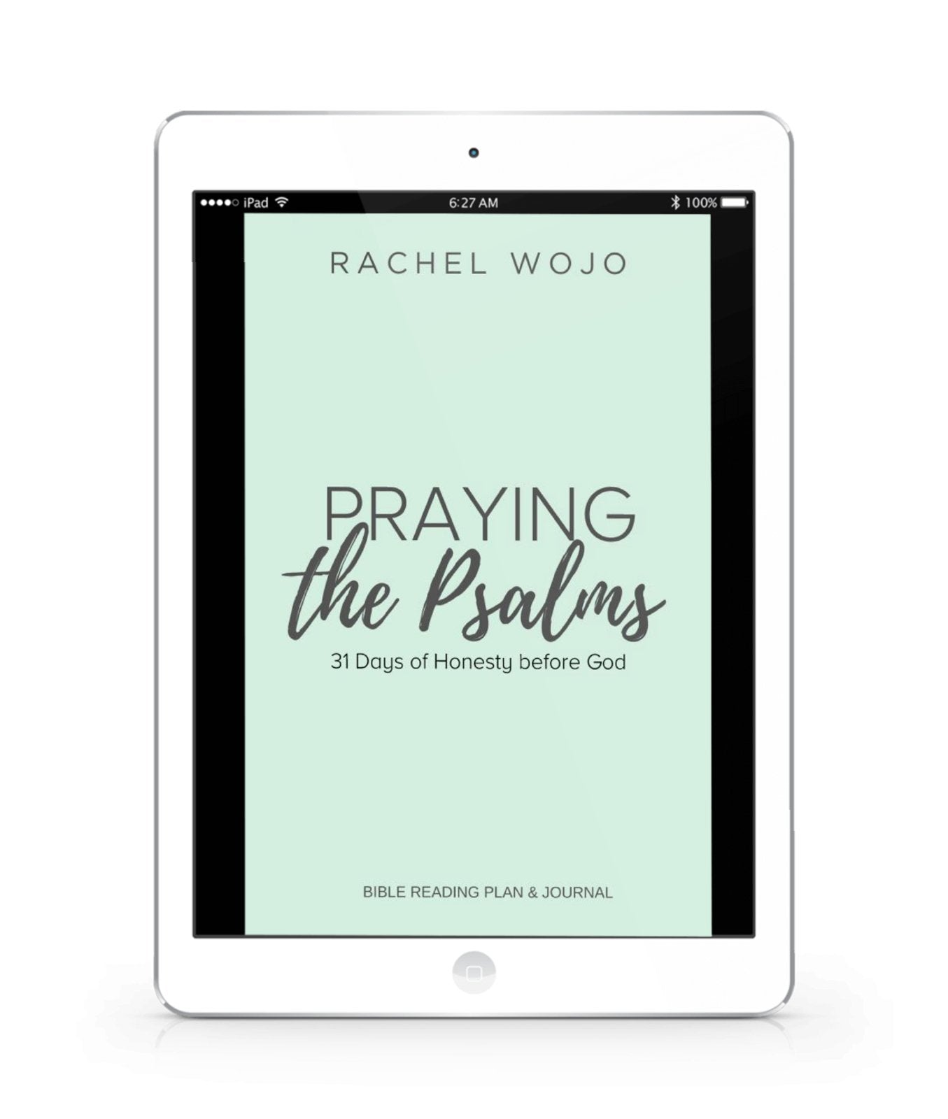 Praying the Psalms Bible Reading Plan & Journal E-book - Rachel Wojo Shop