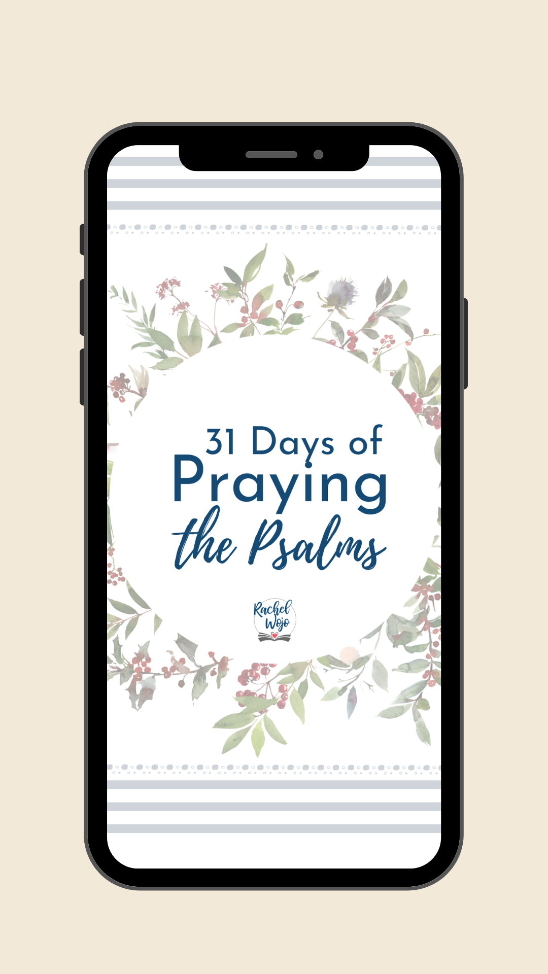 31 Days of Praying the Psalms - DIGITAL Christian Prayer Cards | Daily Scripture Devotional