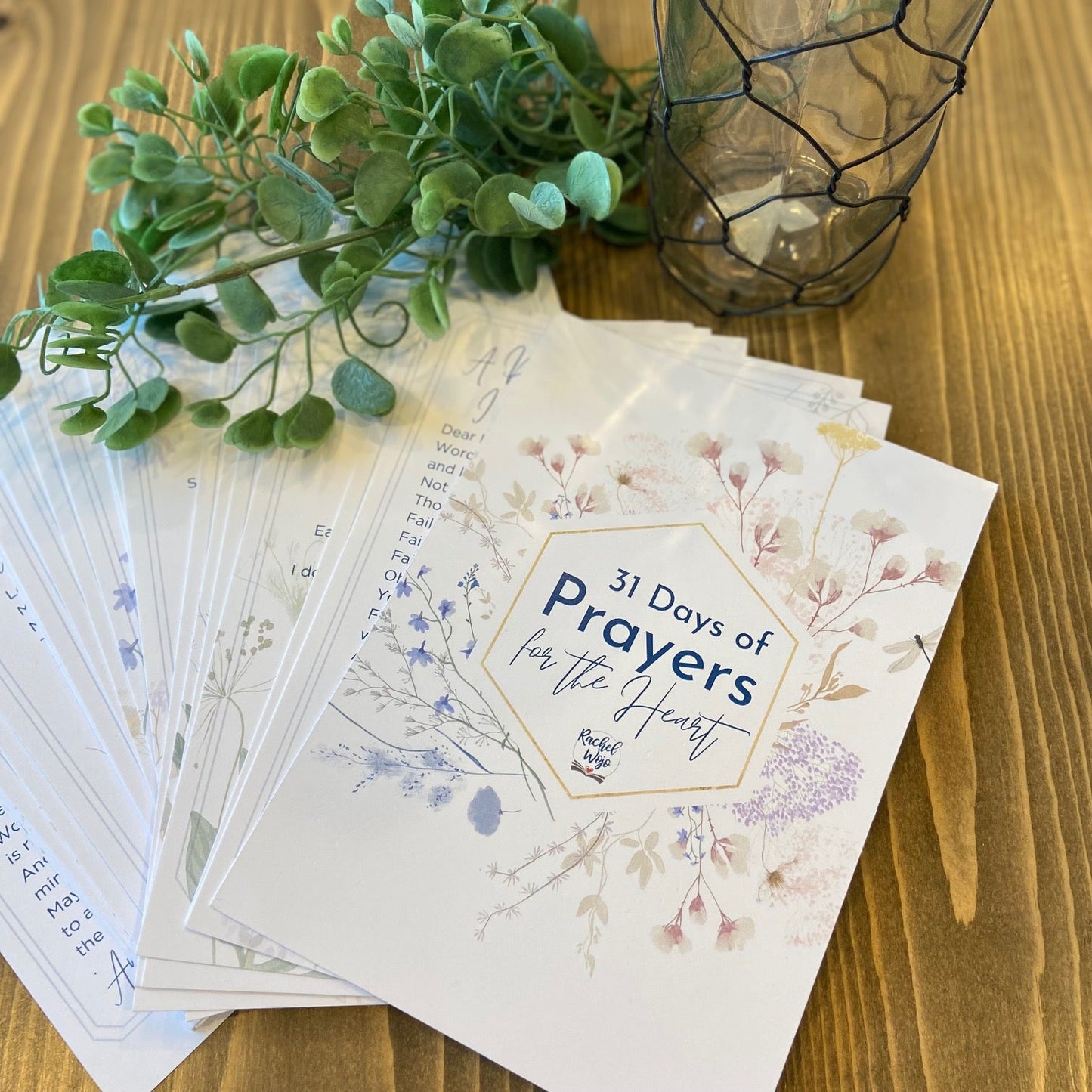 31 Days of Prayers for the Heart- CARDS ONLY - Rachel Wojo Shop