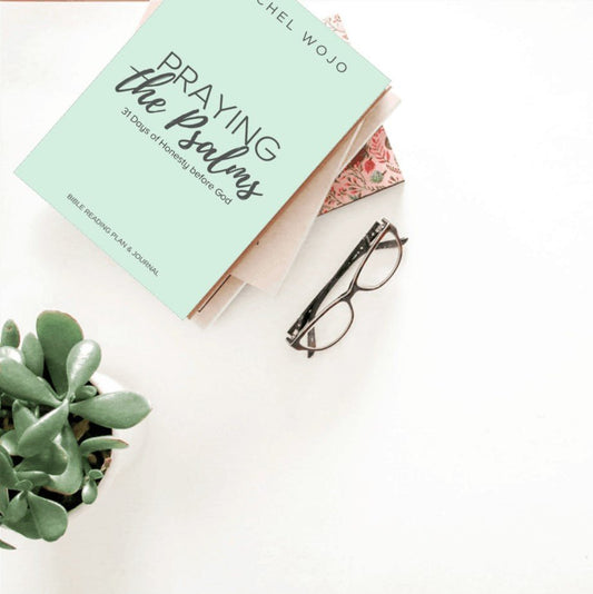 Praying the Psalms Bible Reading Plan & Journal PAPERBACK - Rachel Wojo Shop