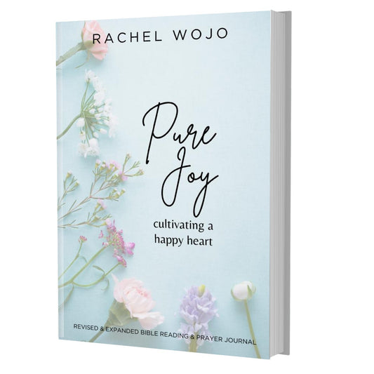 Pure Joy Bible Reading Plan and Prayer Journal PAPERBACK - Rachel Wojo Shop