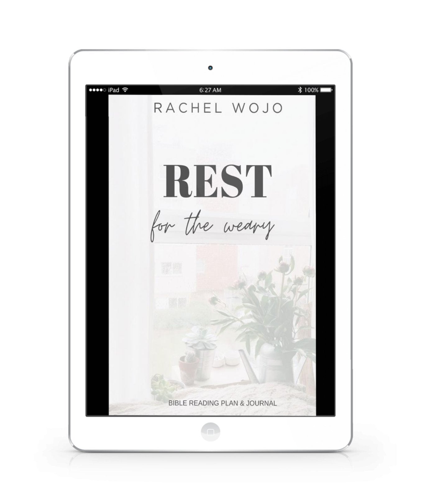 Rest for the Weary Bible Reading Plan & Journal E-book - Rachel Wojo Shop