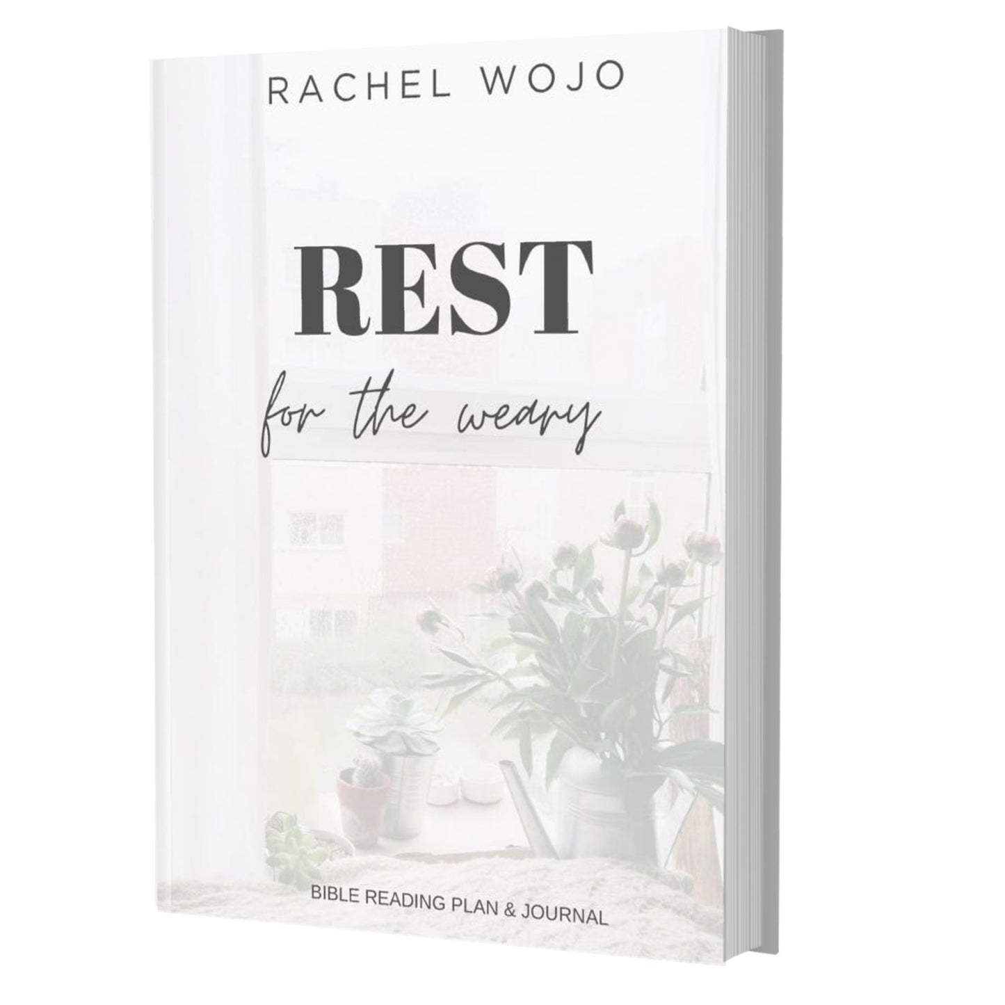Rest for the Weary Bible Reading Plan & Journal PAPERBACK - Rachel Wojo Shop