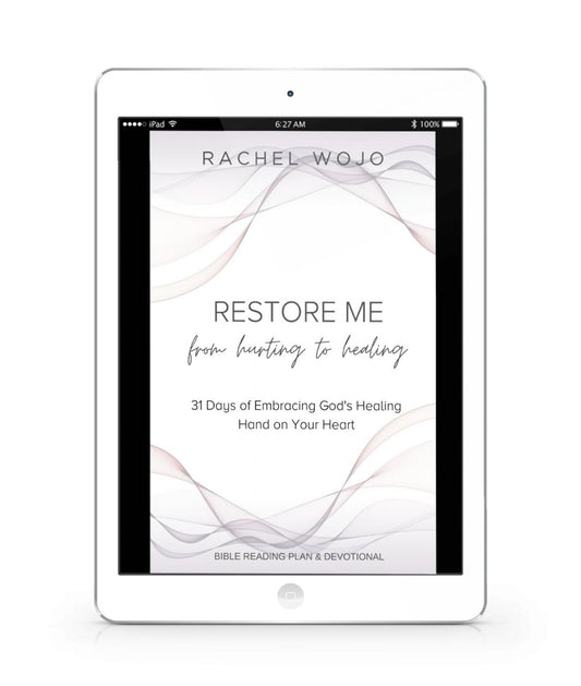 Restore Me From Hurting to Healing E-book - Rachel Wojo Shop